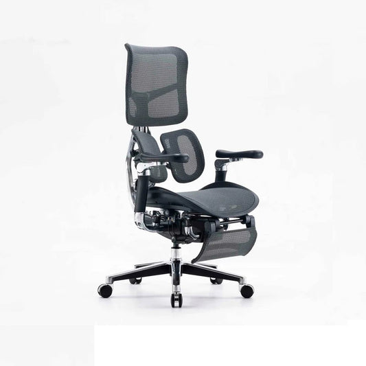 SIHOO Doro S300 Ergonomic Office Chair with Footrest – Black