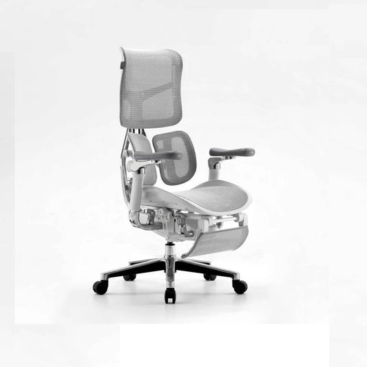 SIHOO Doro S300 Ergonomic Office Chair with Footrest – Grey