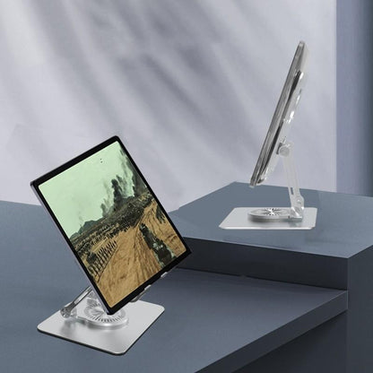 360° Rotating Aluminum Ergonomic Laptop Stand – Adjustable Height