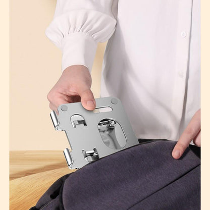 360° Rotating Aluminum Ergonomic Laptop Stand – Adjustable Height